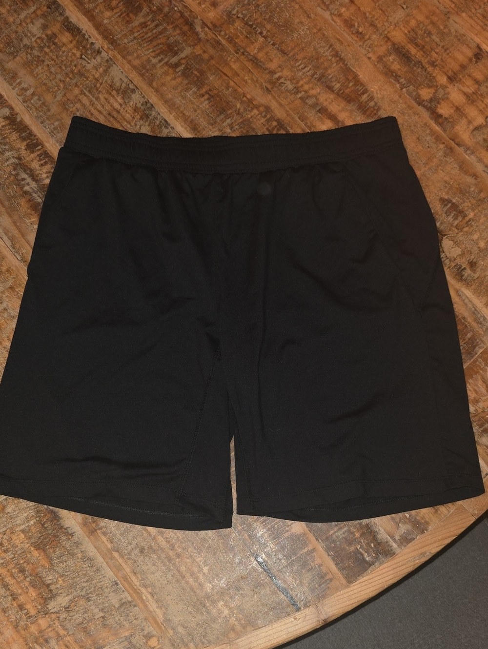 Men's Black Performance Shorts